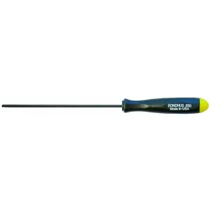 Bondhus 10602 .050" x 2.4" Ball End Screwdriver with ProGuard Finish, 2 Piece