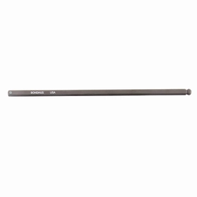Bondhus 31614 3/8" ProHold Socket Ball End Bit with ProGuard Finish, 6"