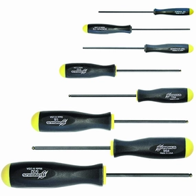 Bondhus 74632 ProHold Ball End Screwdriver Set, 8 Pc.