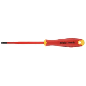 Felo 0715762645 E-Slim Insulated Slotted Screwdriver