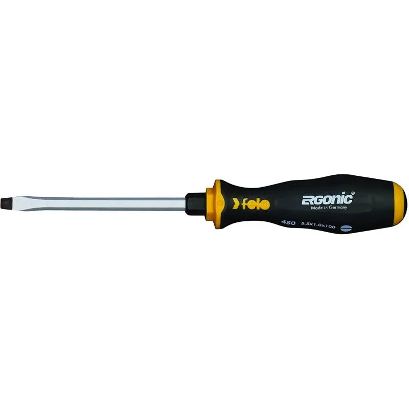 Felo 0715764521 Ergonic Slotted Screwdriver