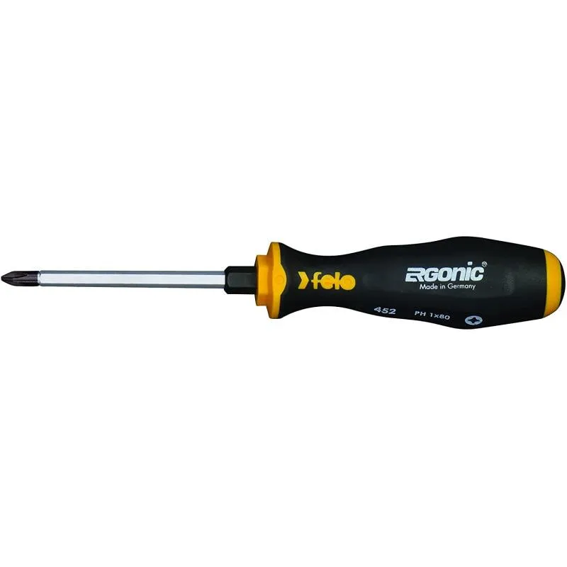 Felo 0715764531 Ergonic PH1 x 3-Inch Hammer Cap Screwdriver