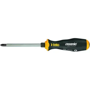 Felo 0715764533 Ergonic PH2 x 4 in. Screwdriver with Hammer Cap