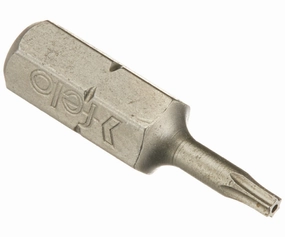Felo 0715730975 TR27 x 1" Tamper Resistant TORX Industrial Bit on 1/4" Stock