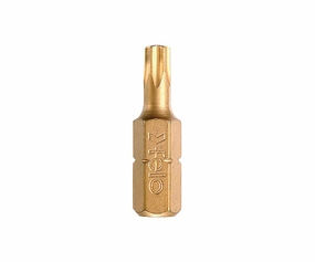 Felo 0715750230 T30 x 1" TORX Tin Bit on 1/4" Stock