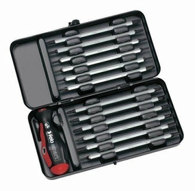 Felo 0715750630 13 Piece Smart Box Set Slotted, Phillips, Hex, & TORX with Hadle