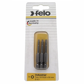 Felo 0715752243 TORX Industrial Bits, 2 Piece
