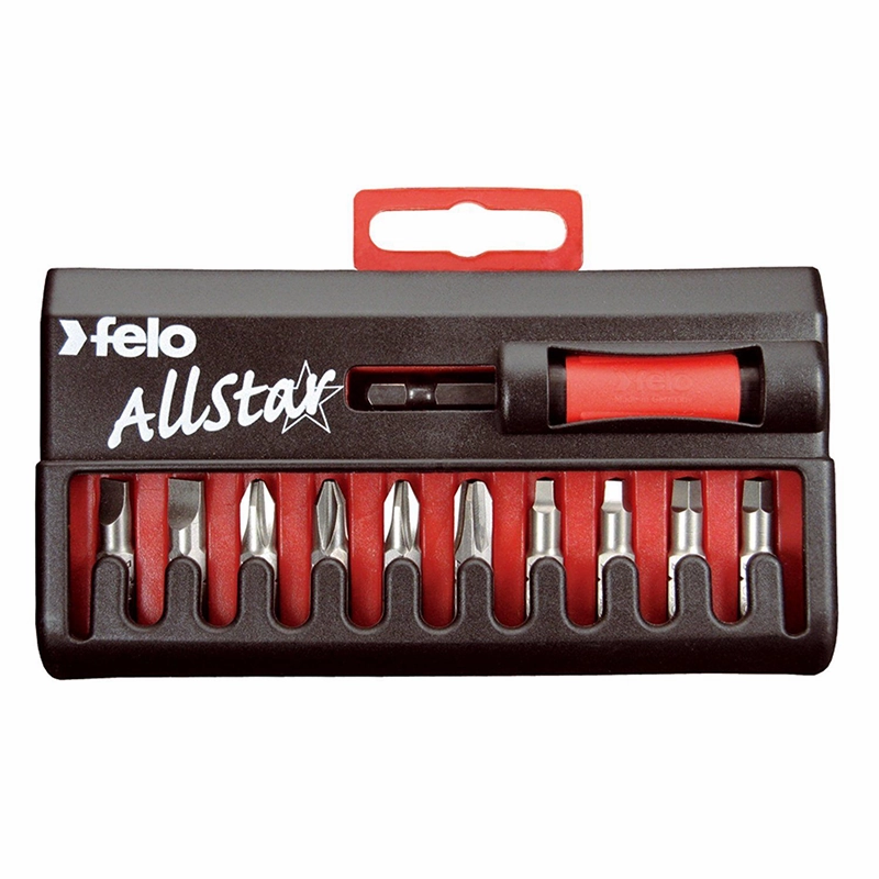Felo 0715753529 AllStar Bit Box, 10 Piece