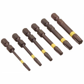 Felo 0715763063 TORX Profi Bit Box, 6 Piece