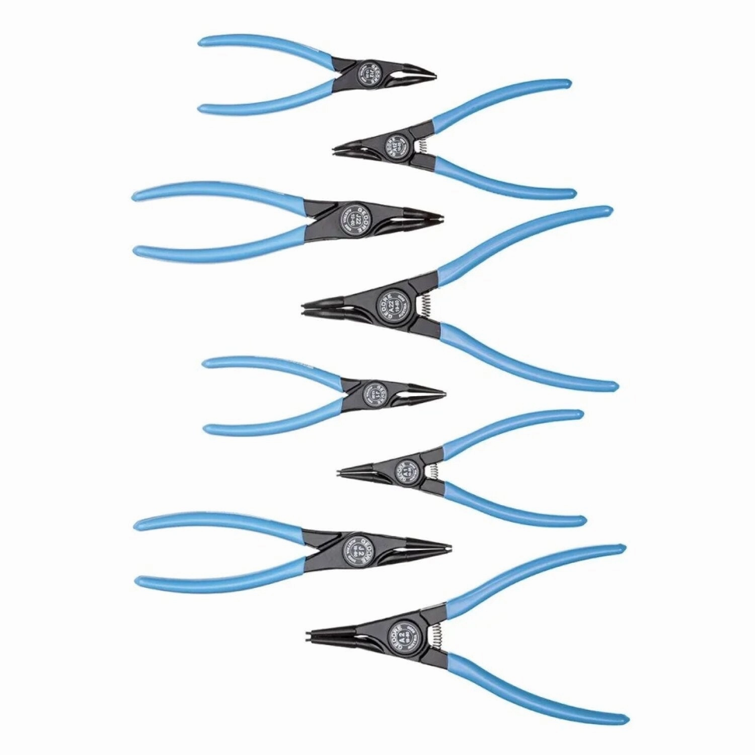 Gedore 2148706 1101-004 Set of Circlip Pliers in i-BOXX 72, 8 Piece
