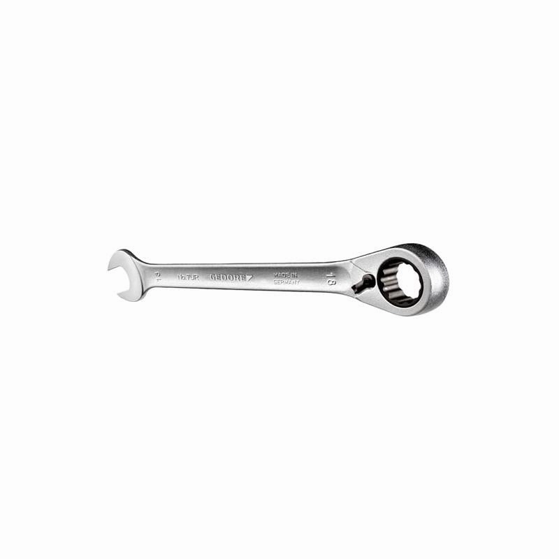 Gedore 2297302 Combination Ratchet Spanner, Reversible, 13 mm