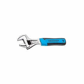 Gedore 2668831 60 S 6 C Adjustable spanner, open end, chrome-plated