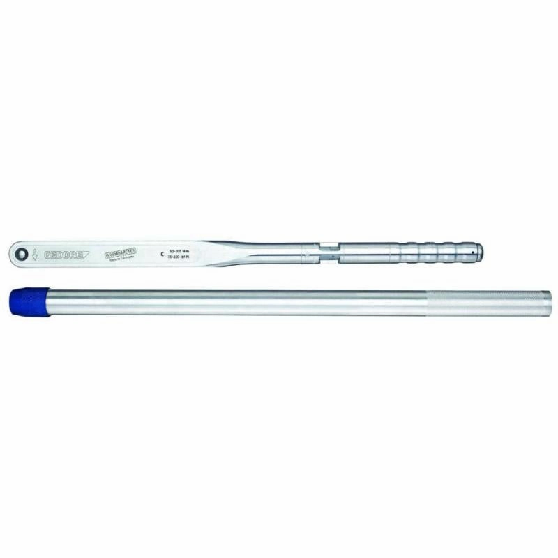 Gedore 2926997 Torque wrench DREMOMETER CR 1/2" 60-300 Nm, with ALU extension tube
