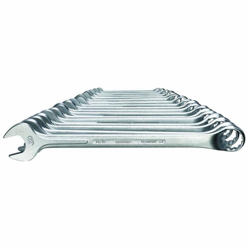 Gedore 6012680 1B Combination Spanner Set 17 Pcs 6-22 mm