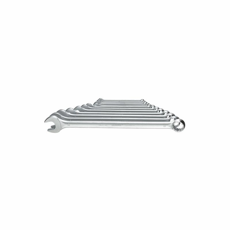 Gedore 6095950 Combination spanner set, extra long, 12 pcs 10-32 mm