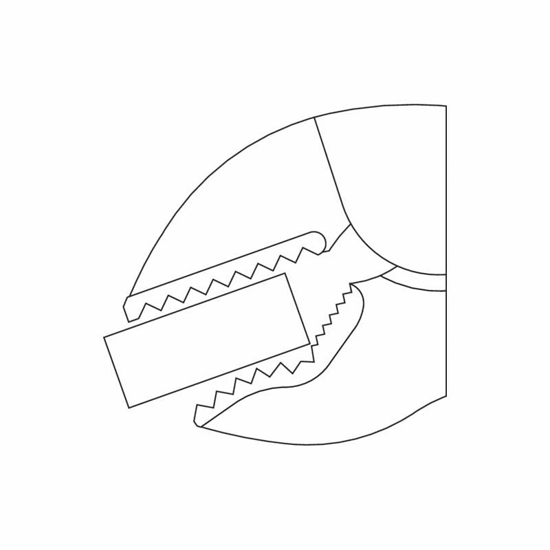 Gedore 6406620 137 Grip Wrench 7 Inch