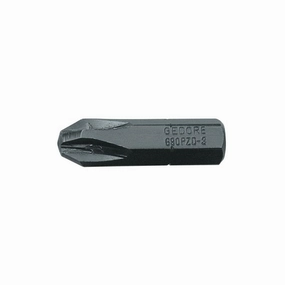 Gedore 6552790 Screwdriver Bit 1/4 Inch Drive , Value Pack 10-Piece, PZ 1