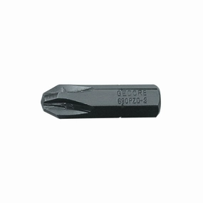 Gedore 6553090 Screwdriver Bit 1/4 Inch , Value Pack 10-Piece , PZ 3
