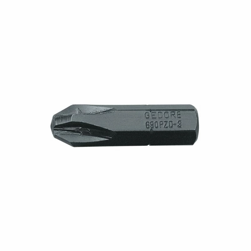 Gedore 6553410 Screwdriver Bit 5/16 Inch Drive PZ 3