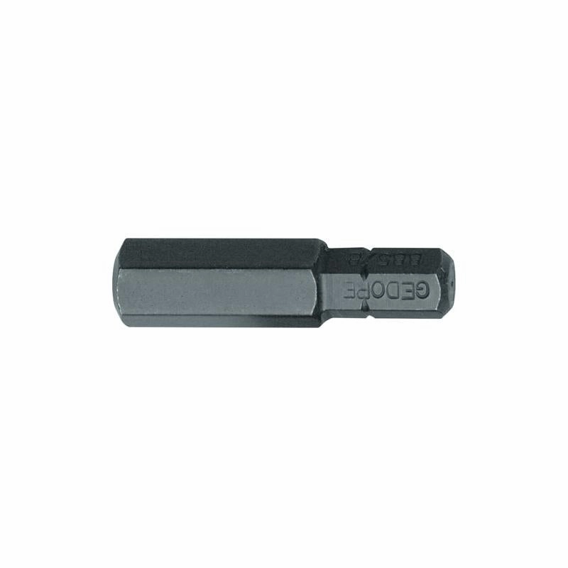 Gedore 6568440 Screwdriver Bit 5/16 inch Drive 6 mm