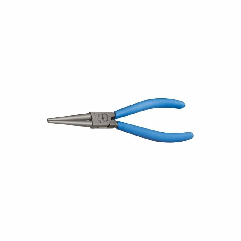 Gedore 6710530 Round Nose Pliers 160 mm, Dipped Handles