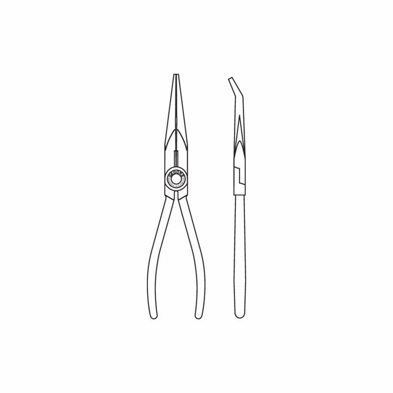 Gedore 6711260 Bent Nose Telephone Pliers 200 mm