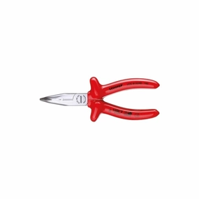 Gedore 6721730 VDE Bent nose telephone pliers with VDE dipped insulation 160 mm