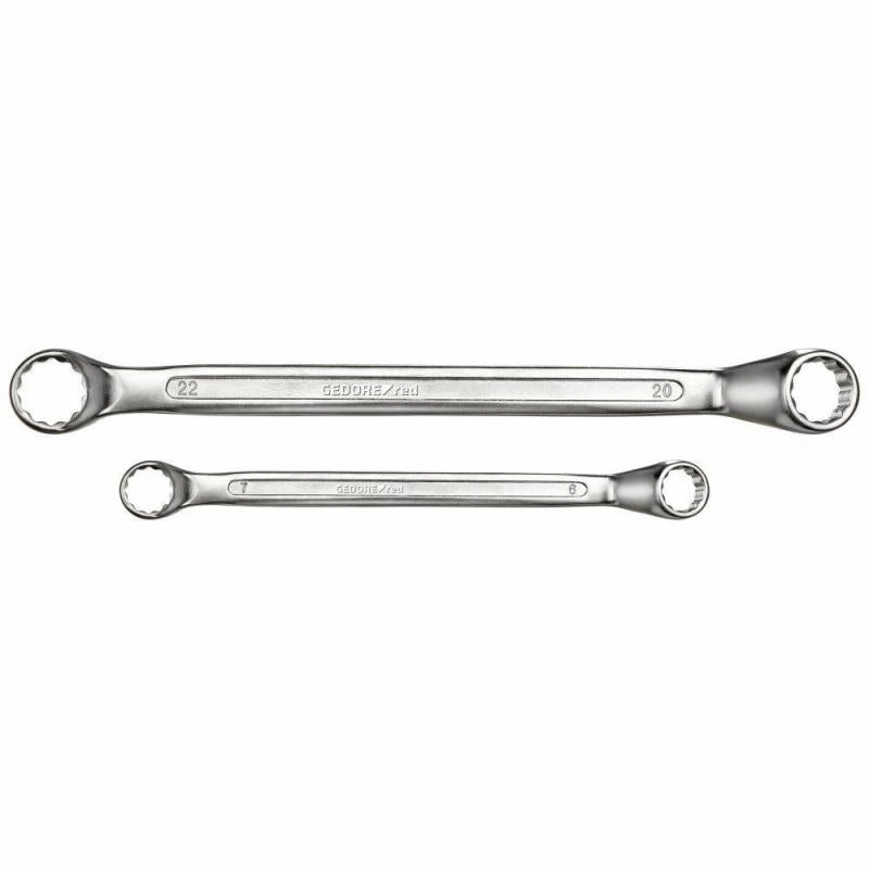Gedore R01105008 Double Ended Ring Spanner Set 6-22 mm 8 Pcs