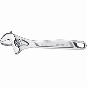 Gedore R03100010 Adj.spanner W.30mm L.250mm 15 chrome