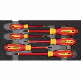 Gedore R22150016 VDE-screwdriver set 2/6 CT-mod. 6pcs