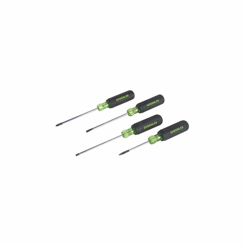 Greenlee 0153-03C 4 Piece Mini Screwdriver Set
