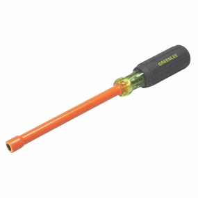 Greenlee 0253-12NH-INS 1/4-Inch by 6-Inch Insulated Nut Driver