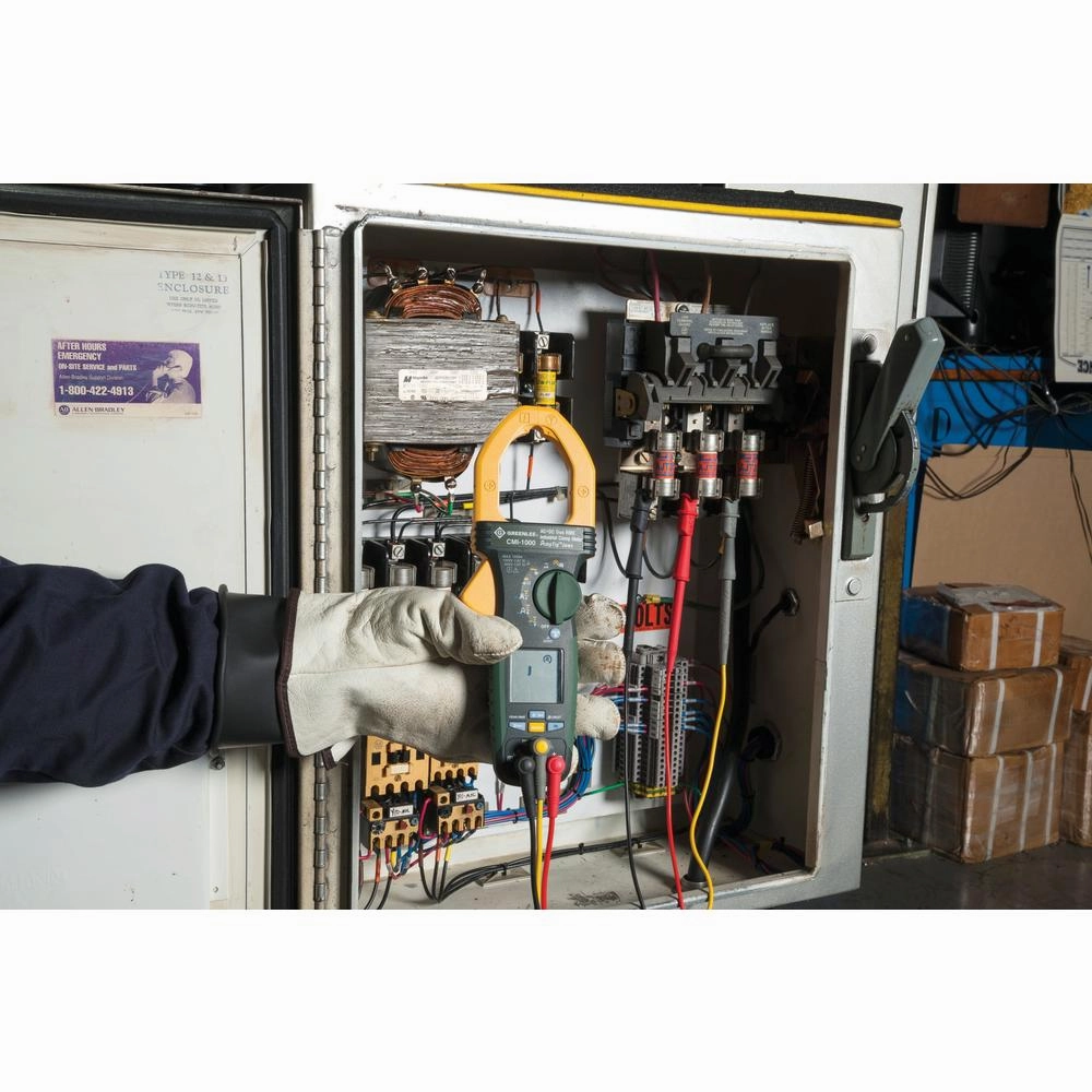 Greenlee CMI-1000 Industrial AC DC True RMS Clamp Meter, 1000 Amp
