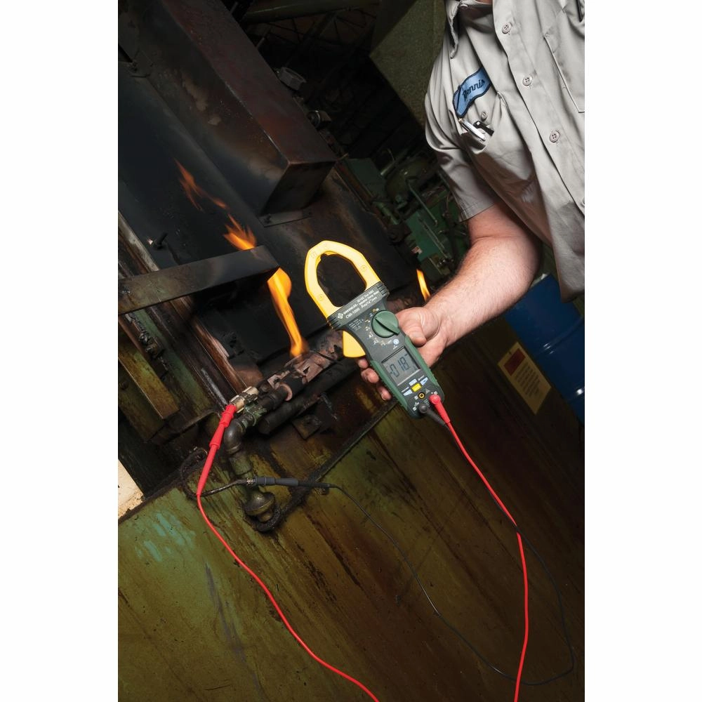 Greenlee CMI-1000 Industrial AC DC True RMS Clamp Meter, 1000 Amp