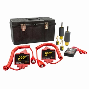 Greenlee DDPM-40/K02 Double Vision Dual Display Wireless Phasing Meter 5V-43kV, OH/UG Kit 1