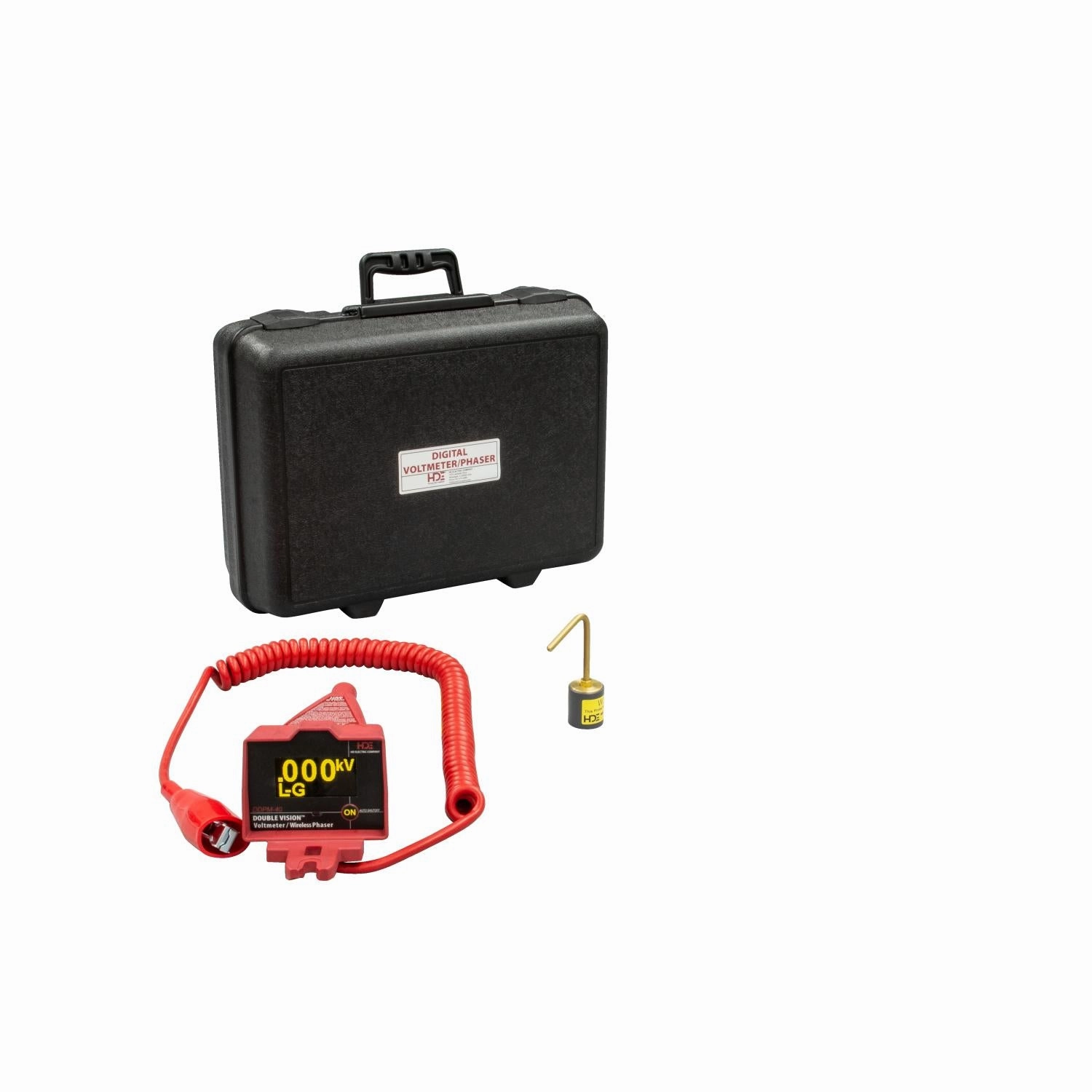 Greenlee DDPM-40S/K06 Double Vision Dual Display Wireless Phasing Meter 5V-43kV, OH Single Kit, K06