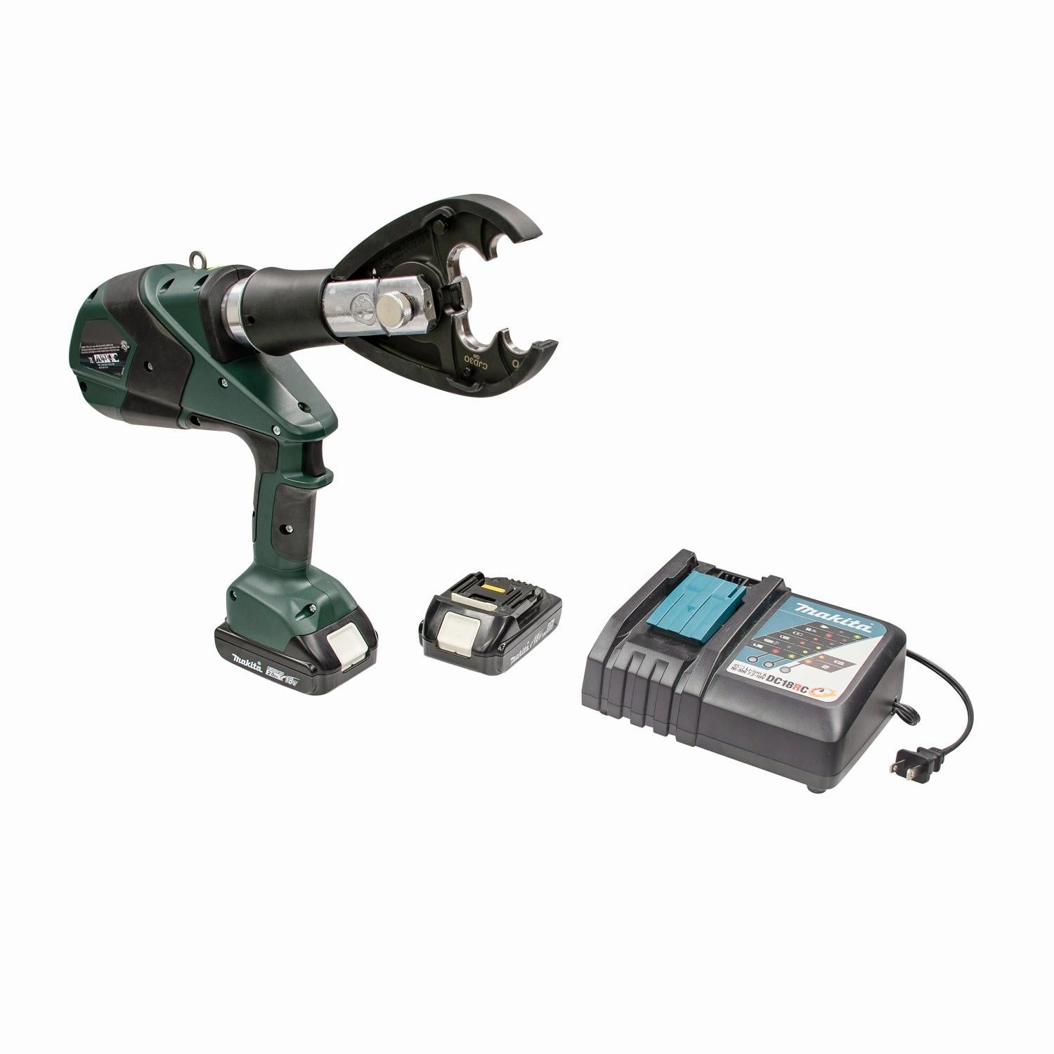 Greenlee EK425PLXDBG11 6 Ton Pistol Crimper, Li-Ion, Standard, CJD3BG, 120V