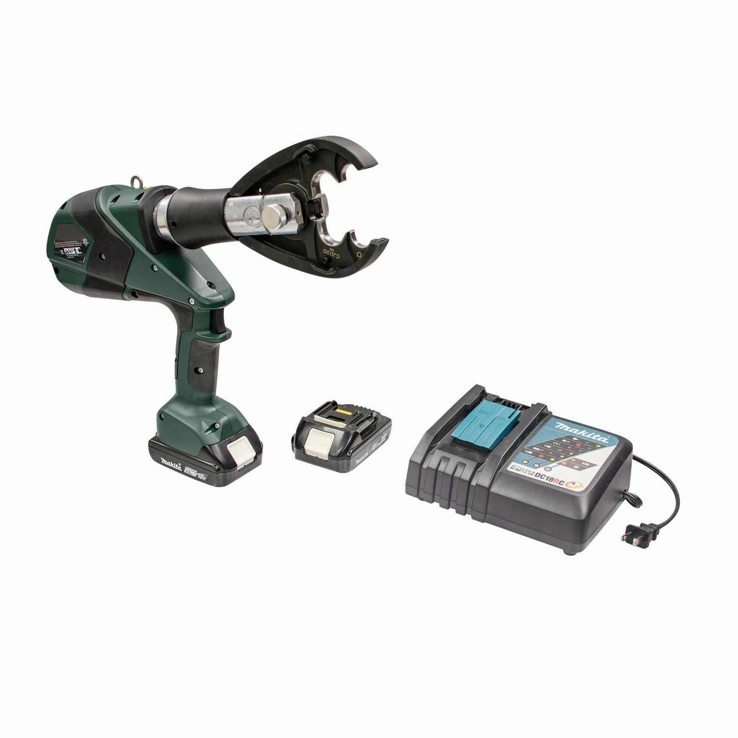 Greenlee EK425PLXDO11 6 Ton Pistol Crimper, Li-Ion, Standard, CJD30, 120V