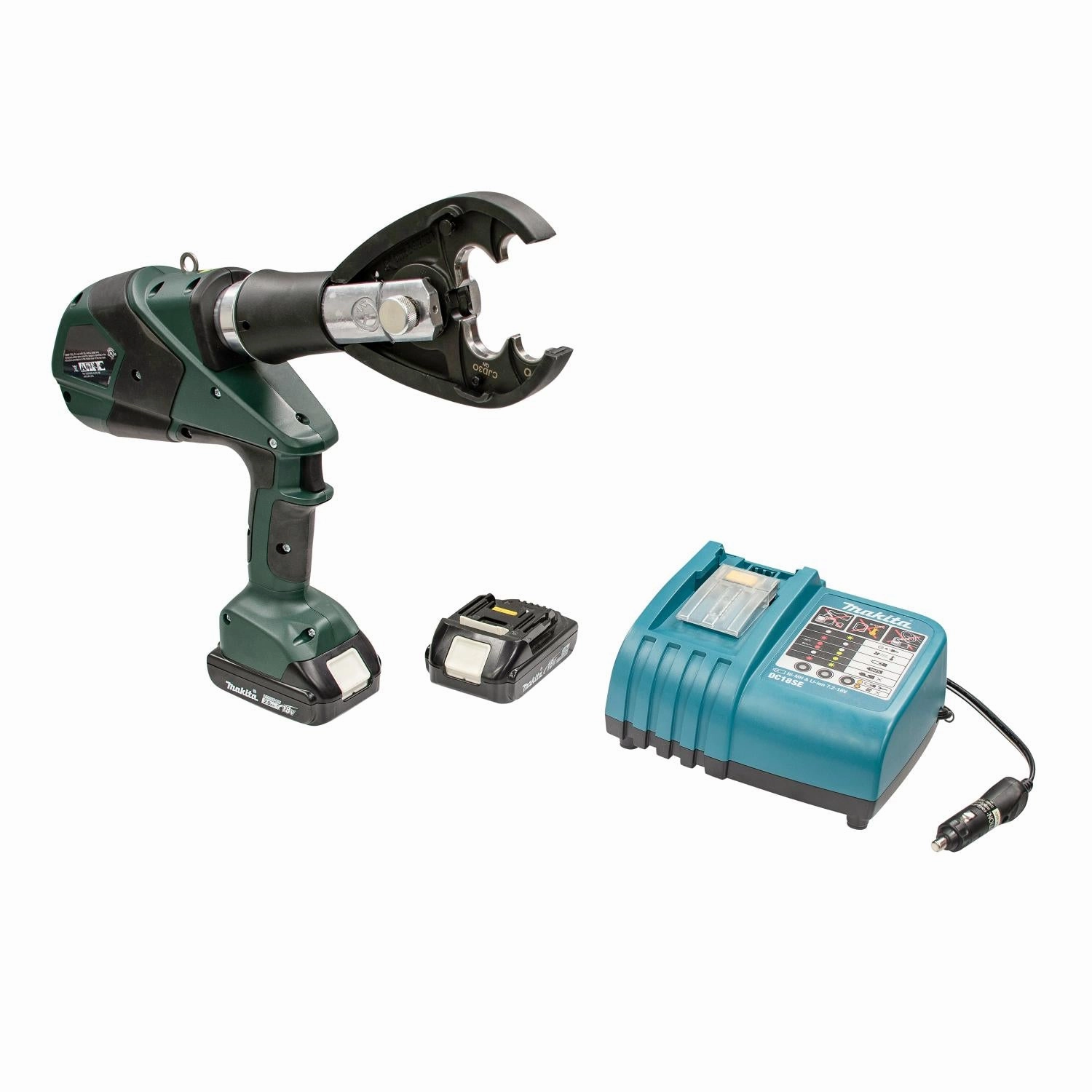 Greenlee EK425PLXDO12 6 Ton Pistol Crimper, Li-Ion, Standard, CJD30, 12V