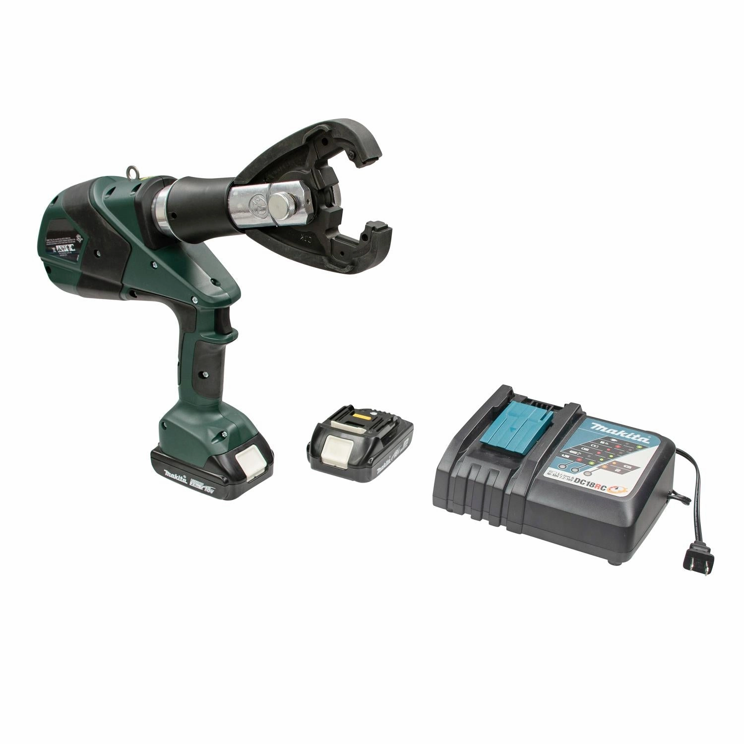 Greenlee EK425PLXK11 6 Ton Pistol Crimper, Li-Ion, Standard, CJK, 120V