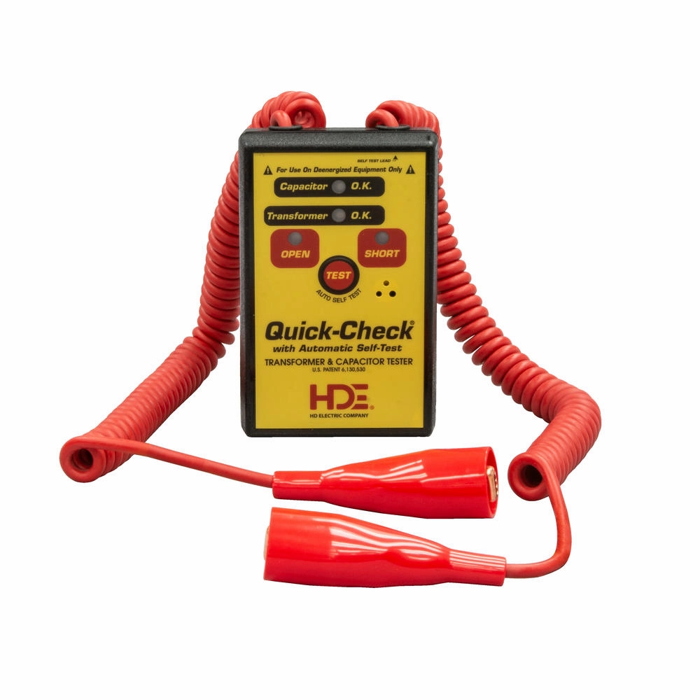 Greenlee QC-AST-N Quick-Check Transformer and Capacitor Tester, Auto Self-Test