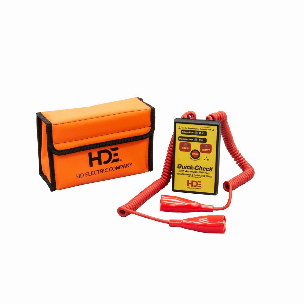 Greenlee QC-AST-N Quick-Check Transformer and Capacitor Tester, Auto Self-Test