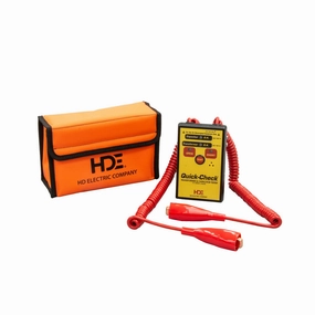 Greenlee QC-MAN-M Quick-Check Transformer and Capacitor Tester, Manual Self-Test, Magnet