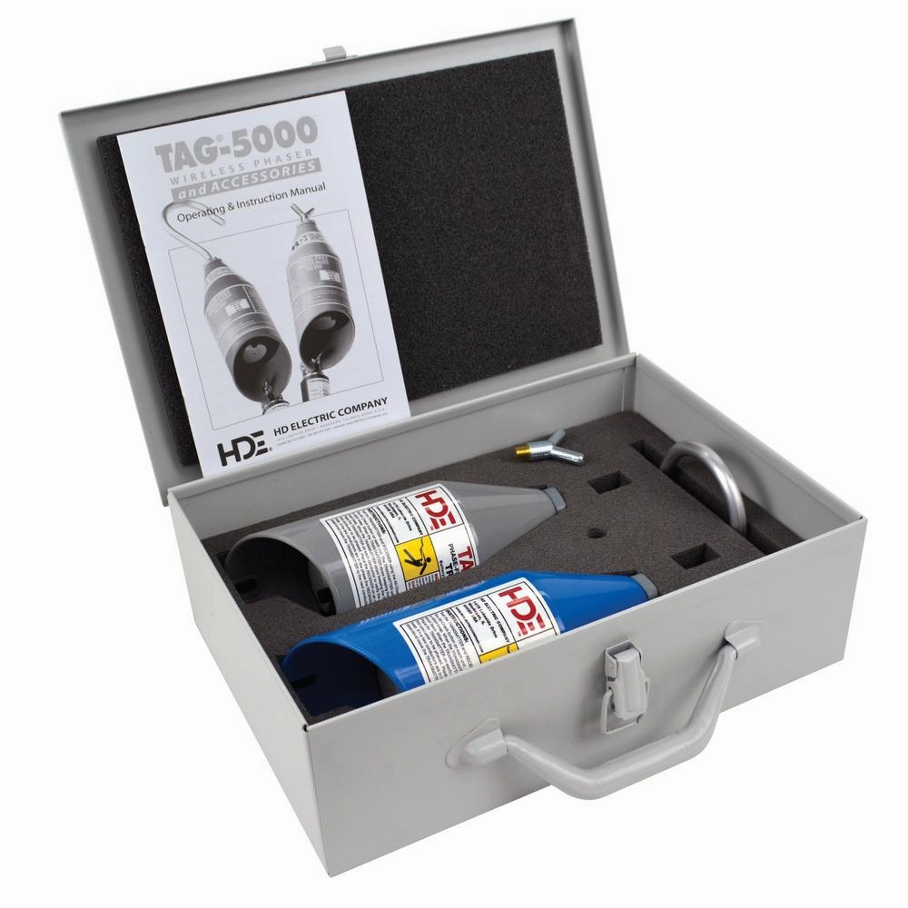 Greenlee TAG-5000/KIT1 TAG Contact Voltage Detector & Wireless Phaser, 4-230KV, OH/UG