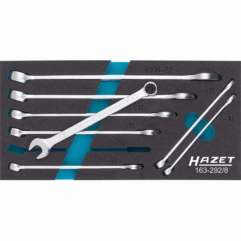 Hazet 163-292/8 Combination Wrench Set, 8 Pieces