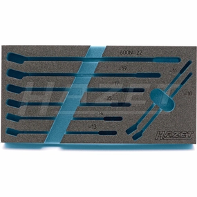 Hazet 163-292L Empty 2-Component Soft Foam Insert