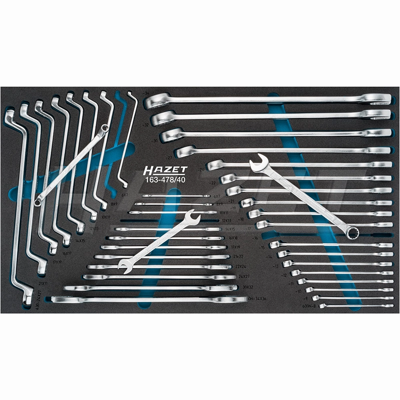 Hazet 163-478/40 Wrench Set, 40 Pieces