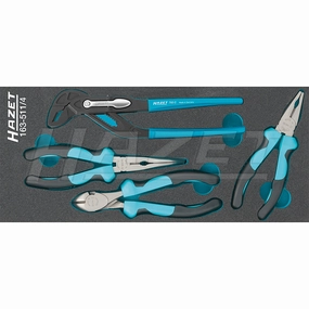 Hazet 163-511/4 Pliers Set, 4 Pieces