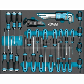 Hazet 163-526/41 Screwdriver Set, 41 Pieces