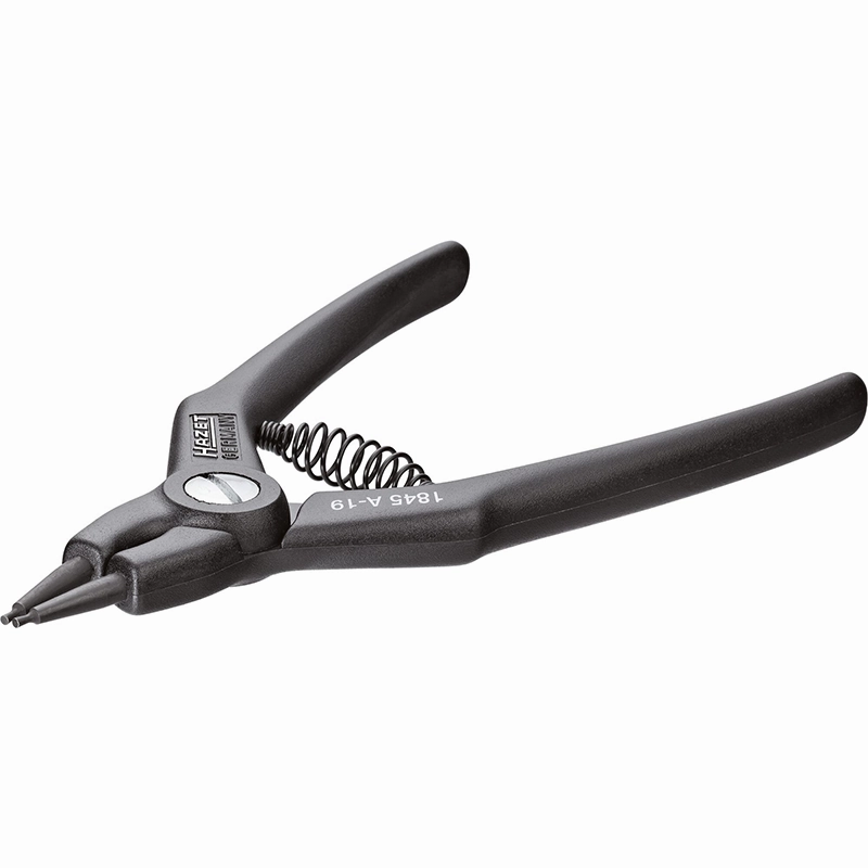 Hazet 1845A-10 Circlip Pliers, Straight Design, 10-25mm